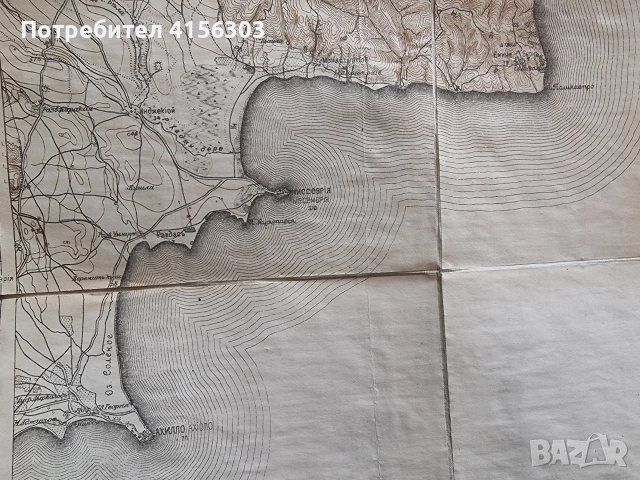 Продавам верстови топографски руски бойни карти от руско-турската война 1877/1878 година., снимка 2 - Колекции - 53517922