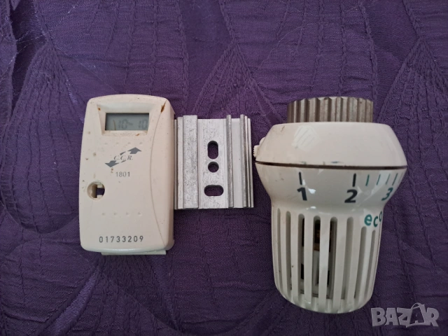 Ръкохватка на термоглава за радиатор и уред за дялово разпределение