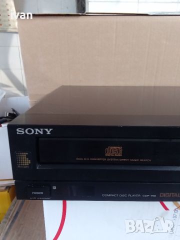 cd Sony  cd cdp-750 DAC 1541a, снимка 1 - Аудиосистеми - 45614866