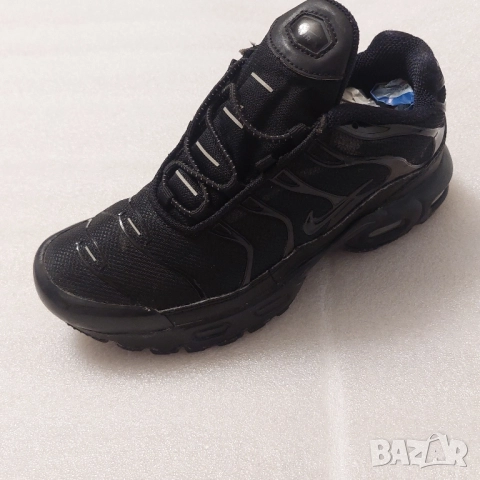 маратонки Nike Air Max Plus „Triple Black“ номер 35 , снимка 9 - Детски маратонки - 51896147