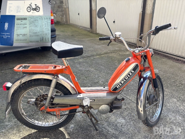 Легенда от 1973 год! Hercules M3 Sachs 504 ,47 cm3, 1,5 PS, 1.1kW