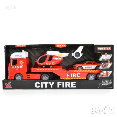 Пожарен спасителен камион