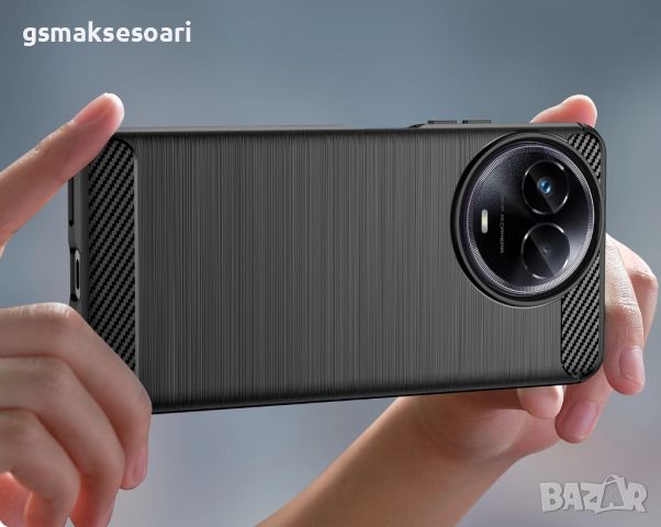 Realme 11 5G - Удароустойчив Кейс Гръб CARBON, снимка 7 - Калъфи, кейсове - 45672545