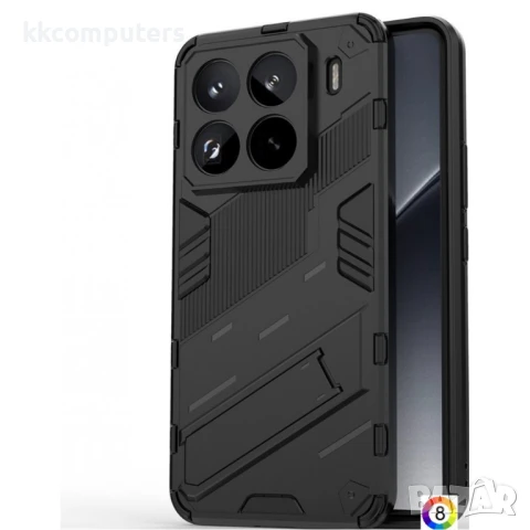 Xiaomi 15 Pro Punk Armor Удароустойчив Калъф и Протектор, снимка 2 - Калъфи, кейсове - 50627007