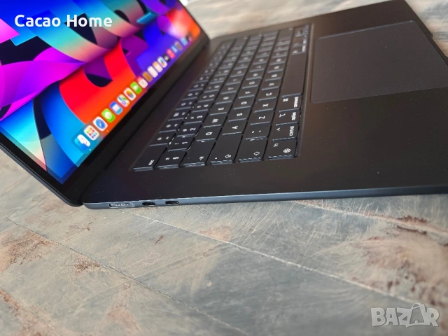 MacBook Air 15” M3 (2024) – Почти нов | 97% Батерия | Топ модел на Apple, снимка 3 - Лаптопи за работа - 53854261