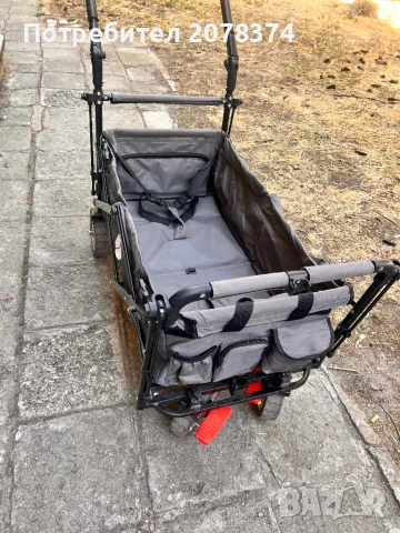 Сгъваема количка  за багаж за къмпин  плаж и.др