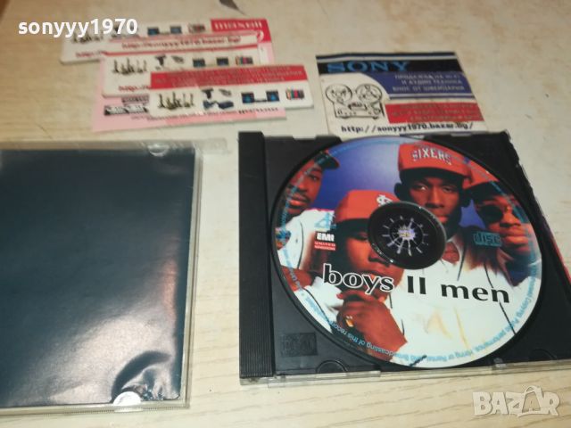 BOYZ II MEN CD 1607240840, снимка 8 - CD дискове - 46593638