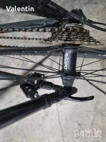 Немски алуминиев велосипед ful shimano Deore, снимка 7 - Велосипеди - 50376033