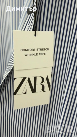 Мъжка риза Zara Нова , снимка 3 - Ризи - 53661920