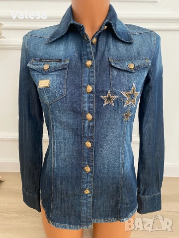 Дънкова риза Madness, снимка 2 - Ризи - 51670067