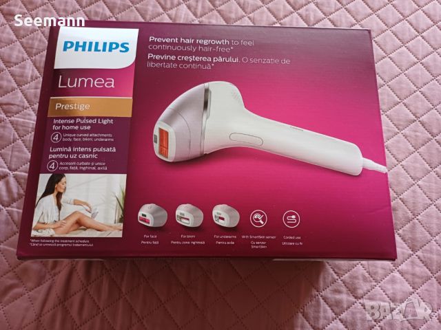 Фотоепилатор PHILIPS Lumea Prestige BRI947/00, нов, в гаранция, снимка 1