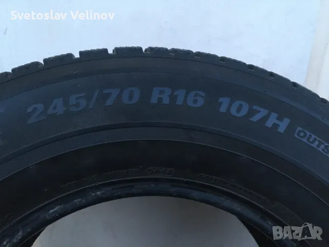 Продавам гуми за джип 245/70/16 KUMHO, снимка 2 - Гуми и джанти - 48888244