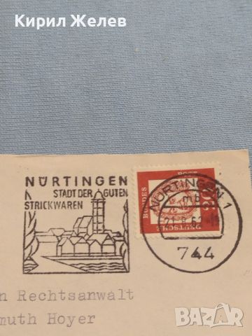 Стар пощенски плик с марки и печати 1962г. Германия за КОЛЕКЦИЯ ДЕКОРАЦИЯ 46002, снимка 2 - Филателия - 46397386