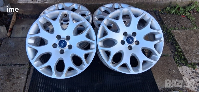 4бр ляти джанти 7J17 ЕТ50. 5x108. OEM BM5J-1007-AA. Свалени са от Ford Fokus...., снимка 9 - Гуми и джанти - 53979100