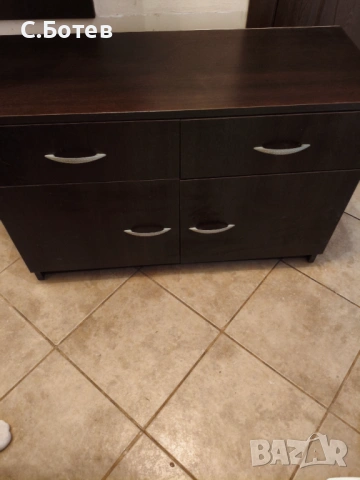 Шкаф за Обувки с две чекмеджета, снимка 2 - Портманта - 54294234