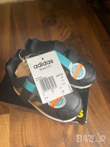 маратонки  adidas Snice - черни, снимка 3 - Детски маратонки - 10657323