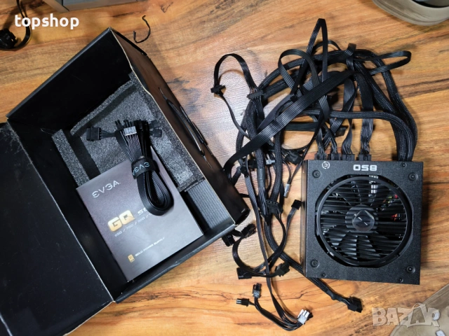 Захранване EVGA 850 BQ 850W Bronze Полумодулно , снимка 6 - Захранвания и кутии - 54093840