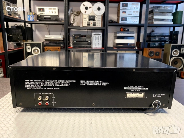 Висококачествен дек Akai, снимка 10 - Декове - 53111471