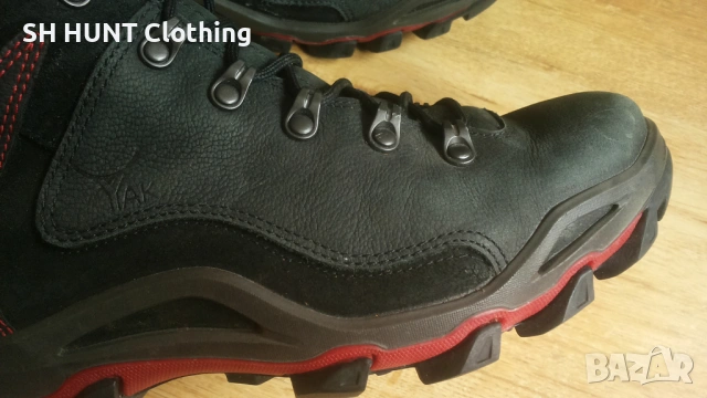 ECCO TERRA VG GORE-TEX YAK Leather Boots размер EUR 43 естествена кожа водонепромокаеми - 2393, снимка 8 - Мъжки боти - 53880411