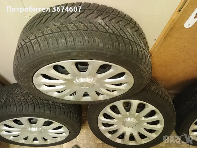 Гуми 15" все сезонни (m+s) Good уear с джанти плюс тазове 4бр. . От Ford Fiesta , снимка 8 - Гуми и джанти - 48218104