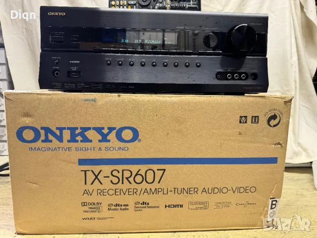 Onkyo TX-SR607, снимка 1 - Ресийвъри, усилватели, смесителни пултове - 47195028