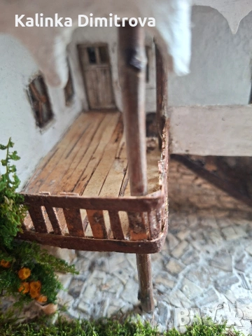 Макет на стара къща,съхранила духа на времето., снимка 15 - Декорация за дома - 53948713