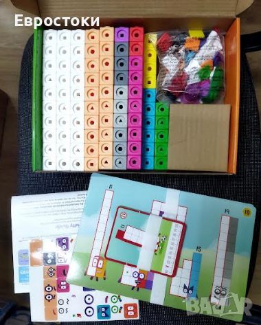 Образователна игра MathLink® Cubes Numberblocks 11-20 Learning Resources, снимка 10 - Образователни игри - 46698082