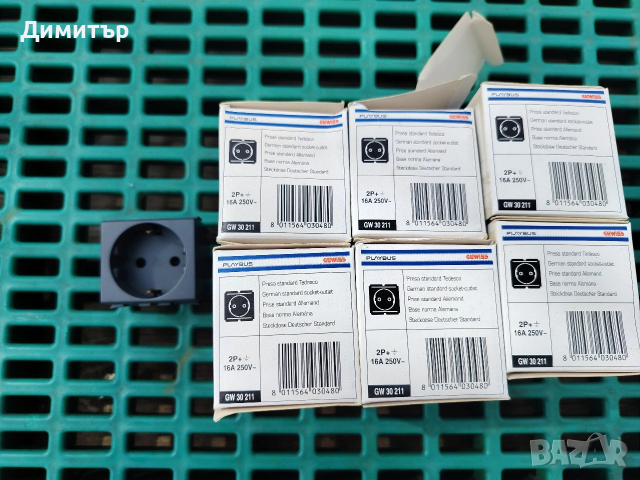 Контакт модулен тип шуко GEWISS GW 03 211 