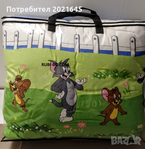 Детски спален комплект с олекотена завивка за единично легло, снимка 10 - Спално бельо и завивки - 53332543