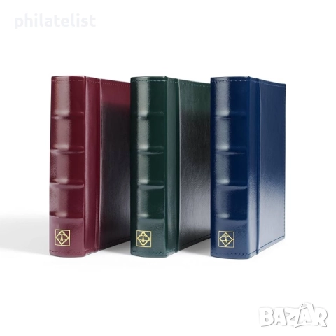 Leuchtturm албум за 100 пощенски картички , син