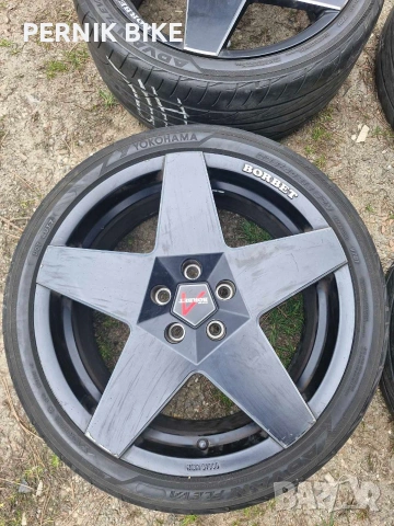 Джанти с гуми Borbet 18 5x112, снимка 4 - Гуми и джанти - 53944891