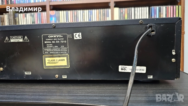 Onkyo DX-7210 CD Player, снимка 6 - Ресийвъри, усилватели, смесителни пултове - 51989184