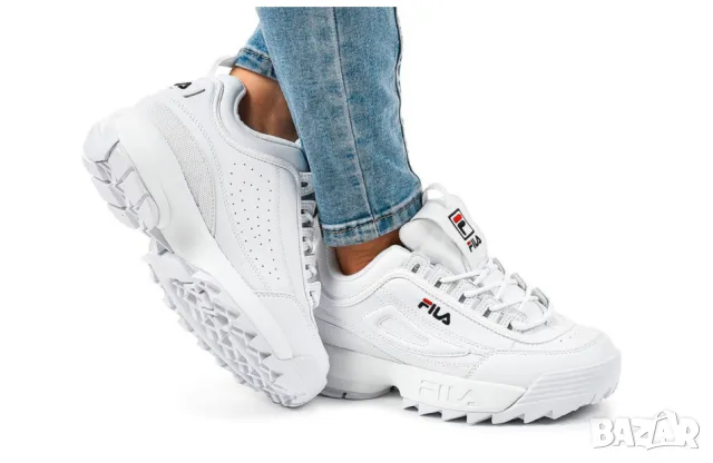 FILA DISRUPTOR LOW 1010302.1FG  номер 40 ДАМСКИ МАРАТОНКИ , снимка 3 - Маратонки - 49214669