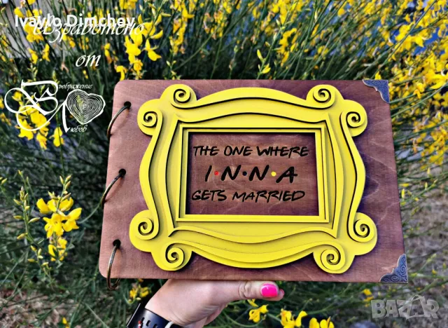 Фото Албум от дърво, снимка 4 - Подаръци за рожден ден - 19662889