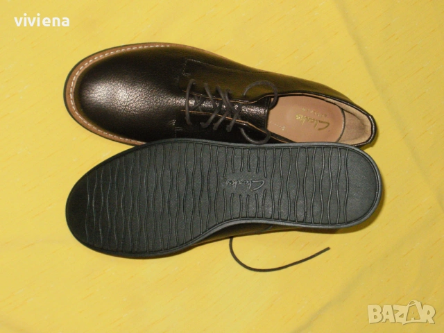 CLARKS нови юношески естествена кожа 37, снимка 5 - Детски обувки - 53913370