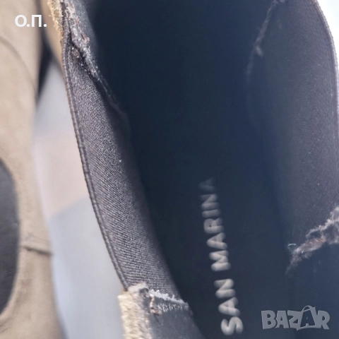 San Marina, боти естествена кожа 41, снимка 8 - Дамски боти - 52745789