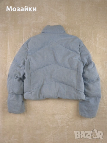 AllSaints Denim Puffer Jacket "Dallas" Streetwear Дамско Яке Размер L (MSRP €280), снимка 7 - Якета - 53596099