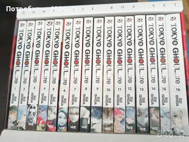 Tokyo Ghoul:re manga box set , снимка 1 - Други - 46844178