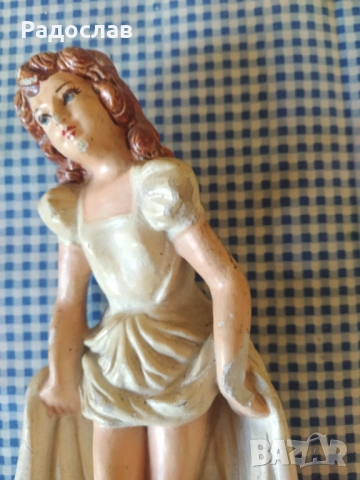 Българска стара статуетка, снимка 3 - Статуетки - 52267895