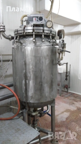 Съд за варене и пастьоризиране под налягане и вакуум от неръждавейка, снимка 2 - Други машини и части - 53948878