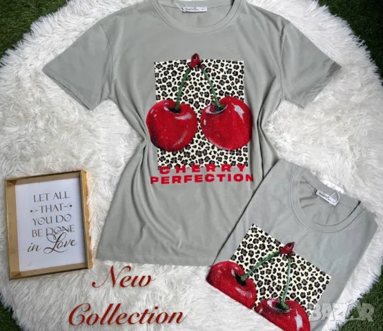 памучни дамски тениски , снимка 9 - Тениски - 50332320