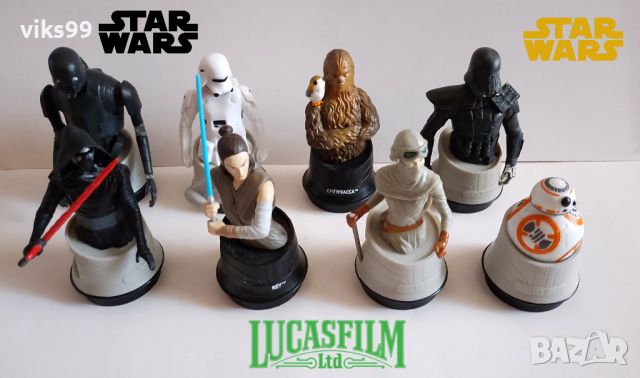 Оригинални Фигурки STAR WARS - Lucasfilm - Golden Link, снимка 1 - Колекции - 46457409
