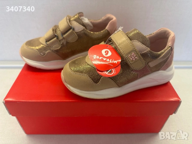 Garvalin 27 номер детски обувки за момиче , снимка 2 - Детски маратонки - 54186399