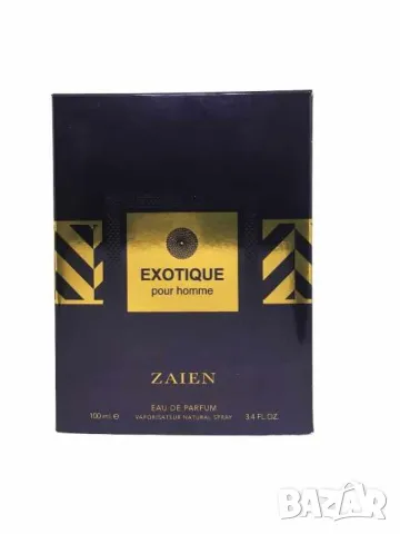 Парфюмна вода за мъже ZAIEN PERFUMS EXOTIQUE POUR HOMME ml, снимка 7 - Мъжки парфюми - 46820241