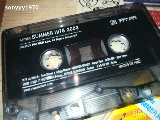 SUMMER HITS 2003-ORIGINAL TAPE 0109241051, снимка 6 - Аудио касети - 47089980