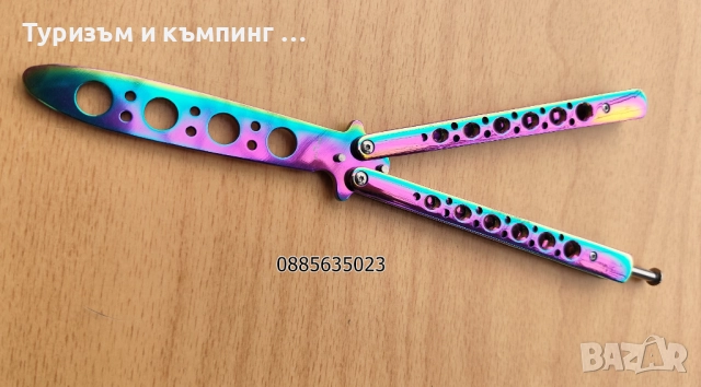 Тренировъчен нож - пеперуда, снимка 8 - Ножове - 52776691