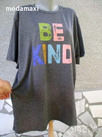 4XL Нова тениска в тъмно сиво , снимка 1