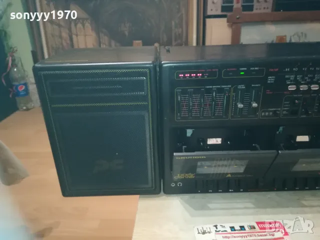 GRUNDIG PARTY CENTER 2400 2209242011LHD1E, снимка 2 - Радиокасетофони, транзистори - 47324034