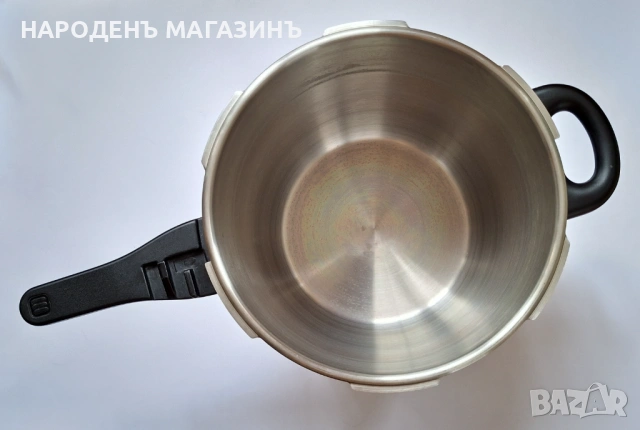 BEEM – Оригинална немска тенджера под налягане – голям размер 7 литра кухня готвене , снимка 5 - Съдове за готвене - 53287558