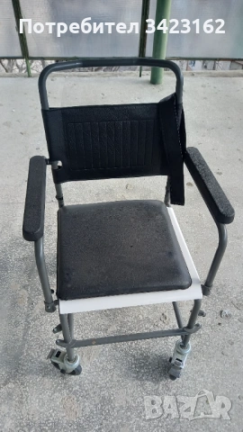 Комбиниран тоалетен стол, снимка 2 - Инвалидни колички - 53779790